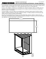 Preview for 65 page of Arrow Storage Products SFA105AN Owner'S Manual & Assembly Manual