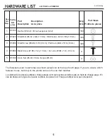 Preview for 5 page of Arrow Storage Products SpaceMaker CG108CC Owner'S Manual & Assembly Manual