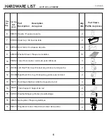 Preview for 6 page of Arrow Storage Products SpaceMaker CG108CC Owner'S Manual & Assembly Manual