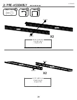 Preview for 20 page of Arrow Storage Products SpaceMaker CG108CC Owner'S Manual & Assembly Manual