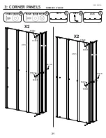 Preview for 21 page of Arrow Storage Products SpaceMaker CG108CC Owner'S Manual & Assembly Manual