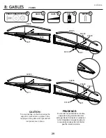 Preview for 29 page of Arrow Storage Products SpaceMaker CG108CC Owner'S Manual & Assembly Manual