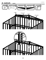 Preview for 30 page of Arrow Storage Products SpaceMaker CG108CC Owner'S Manual & Assembly Manual