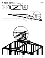 Preview for 32 page of Arrow Storage Products SpaceMaker CG108CC Owner'S Manual & Assembly Manual