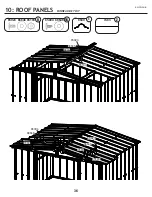 Preview for 36 page of Arrow Storage Products SpaceMaker CG108CC Owner'S Manual & Assembly Manual