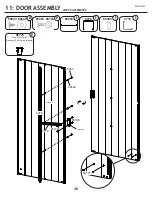 Preview for 38 page of Arrow Storage Products SpaceMaker CG108CC Owner'S Manual & Assembly Manual