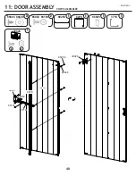 Preview for 40 page of Arrow Storage Products SpaceMaker CG108CC Owner'S Manual & Assembly Manual