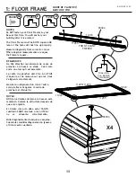 Preview for 13 page of Arrow Storage Products Spacemaker CY43JB22 Owner'S Manual & Assembly Manual