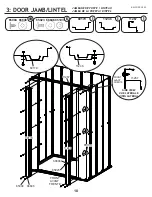 Preview for 18 page of Arrow Storage Products Spacemaker CY43JB22 Owner'S Manual & Assembly Manual