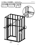 Preview for 21 page of Arrow Storage Products Spacemaker CY43JB22 Owner'S Manual & Assembly Manual