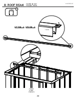 Preview for 24 page of Arrow Storage Products Spacemaker CY43JB22 Owner'S Manual & Assembly Manual