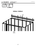 Preview for 27 page of Arrow Storage Products Spacemaker CY43JB22 Owner'S Manual & Assembly Manual