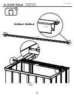 Preview for 29 page of Arrow Storage Products Spacemaker CY43JB22 Owner'S Manual & Assembly Manual