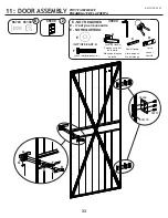 Preview for 33 page of Arrow Storage Products Spacemaker CY43JB22 Owner'S Manual & Assembly Manual