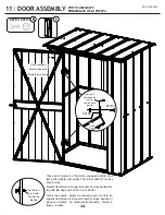 Preview for 34 page of Arrow Storage Products Spacemaker CY43JB22 Owner'S Manual & Assembly Manual