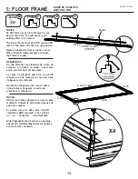 Preview for 13 page of Arrow Storage Products SpaceMaker PS53 Owner'S Manual And Assembly Manual