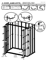 Preview for 19 page of Arrow Storage Products SpaceMaker PS53 Owner'S Manual And Assembly Manual