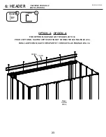 Preview for 23 page of Arrow Storage Products SpaceMaker PS53 Owner'S Manual And Assembly Manual