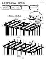 Preview for 26 page of Arrow Storage Products SpaceMaker PS53 Owner'S Manual And Assembly Manual