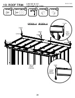 Preview for 28 page of Arrow Storage Products SpaceMaker PS53 Owner'S Manual And Assembly Manual