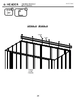 Preview for 29 page of Arrow Storage Products SpaceMaker PS53 Owner'S Manual And Assembly Manual