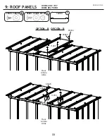 Preview for 33 page of Arrow Storage Products SpaceMaker PS53 Owner'S Manual And Assembly Manual