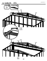 Preview for 24 page of Arrow Storage Products SpaceMaker PS63 Owner'S Manual & Assembly Manual