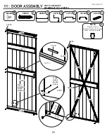 Preview for 31 page of Arrow Storage Products SpaceMaker PS63 Owner'S Manual & Assembly Manual