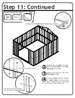 Preview for 29 page of Arrow Storage Products VAR1012S Owner'S Manual & Assembly Manual