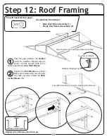 Preview for 31 page of Arrow Storage Products VAR1012S Owner'S Manual & Assembly Manual