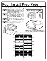 Preview for 33 page of Arrow Storage Products VAR1012S Owner'S Manual & Assembly Manual