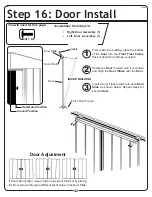 Preview for 42 page of Arrow Storage Products VAR1012S Owner'S Manual & Assembly Manual