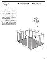 Preview for 21 page of Arrow Storage Products VM108 Owner'S Manual & Assembly Instructions