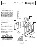 Preview for 22 page of Arrow Storage Products VM108 Owner'S Manual & Assembly Instructions