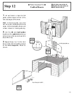 Preview for 25 page of Arrow Storage Products VM108 Owner'S Manual & Assembly Instructions