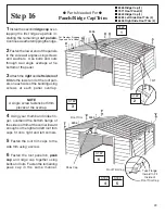 Preview for 29 page of Arrow Storage Products VM108 Owner'S Manual & Assembly Instructions