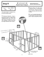 Preview for 21 page of Arrow Storage Products WDA1012 Owner'S Manual & Assembly Instructions