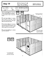 Preview for 23 page of Arrow Storage Products WDA1012 Owner'S Manual & Assembly Instructions