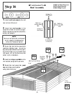 Preview for 29 page of Arrow Storage Products WDA1012 Owner'S Manual & Assembly Instructions