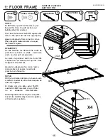 Preview for 15 page of Arrow Storage Products WR106 Owner'S Manual & Assembly Manual