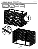 Preview for 22 page of Arrow Storage Products WR106 Owner'S Manual & Assembly Manual