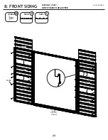 Preview for 23 page of Arrow Storage Products WR106 Owner'S Manual & Assembly Manual