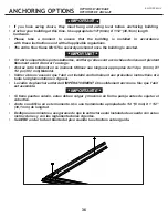 Preview for 36 page of Arrow Storage Products WR106 Owner'S Manual & Assembly Manual