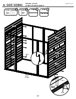 Preview for 21 page of Arrow Storage Products WR86 Owner'S Manual & Assembly Manual