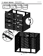 Preview for 22 page of Arrow Storage Products WR86 Owner'S Manual & Assembly Manual