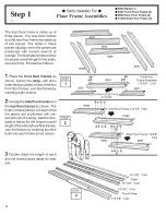 Preview for 14 page of Arrow 697.68102-A Owner'S Manual & Assembly Instructions