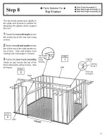 Preview for 21 page of Arrow 697.68102-A Owner'S Manual & Assembly Instructions