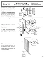 Preview for 23 page of Arrow 697.68102-A Owner'S Manual & Assembly Instructions