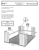 Preview for 20 page of Arrow 697.68221 Owner'S Manual & Assembly Instructions