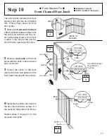 Preview for 23 page of Arrow 697.68221 Owner'S Manual & Assembly Instructions